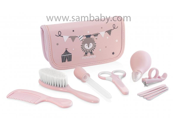 Miniland Sada hygienická Baby Kit Pink