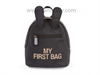 CHILDHOME DĚTSKÝ BATOH MY FIRST BAG BLACK