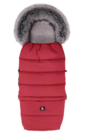 Cottonmoose fusak Combi s kožichem Yukon Red