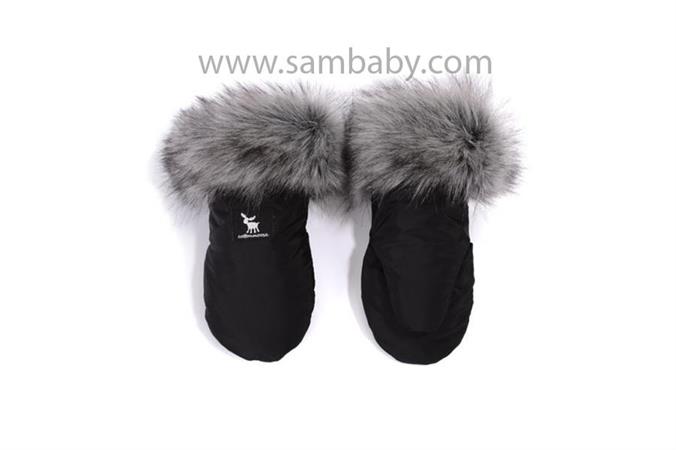 Cottonmoose rukavice Handmuff YUKON Limited stříbrné