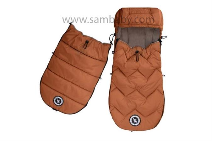 Cottonmoose ARTIC celoroční fusak do kočárku amber