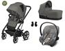 Cybex TALOS S LUX 3in1 BLACK Soho Grey 2022 (kočárek, korba, autosedačka)