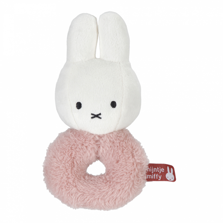 Little Dutch Chrastítko králíček Miffy Fluffy Pink