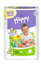 Bella Happy Baby Maxi 8-18 kg dětské plenky 66 ks