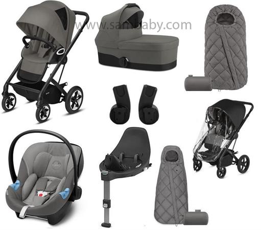 CYBEX Talos S Lux Set Big Black Soho Grey