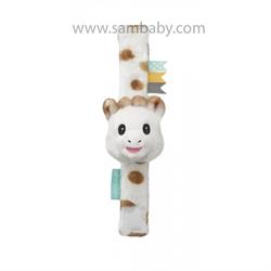 Vulli Pásek na ruku / nohu s plyšovým chrastítkem žirafa Sophie
