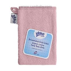 XKKO BIO bavlněná froté žínka Organic - Baby Pink