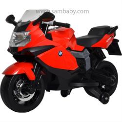 BUDDY TOYS Vozidlo/motorka na akumulátor BMW K1300 červená BEC6011